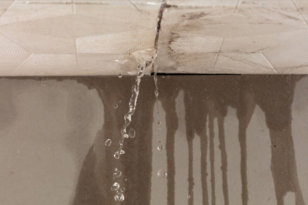 Professional Flood Damage Cleanup technician working in Houston, TX